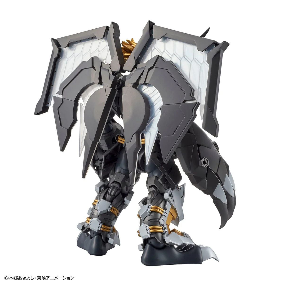 Digimon Adventure 02 Figure-rise Standard Amplified Wargreymon (Black Ver.) Model Kit - Image 6