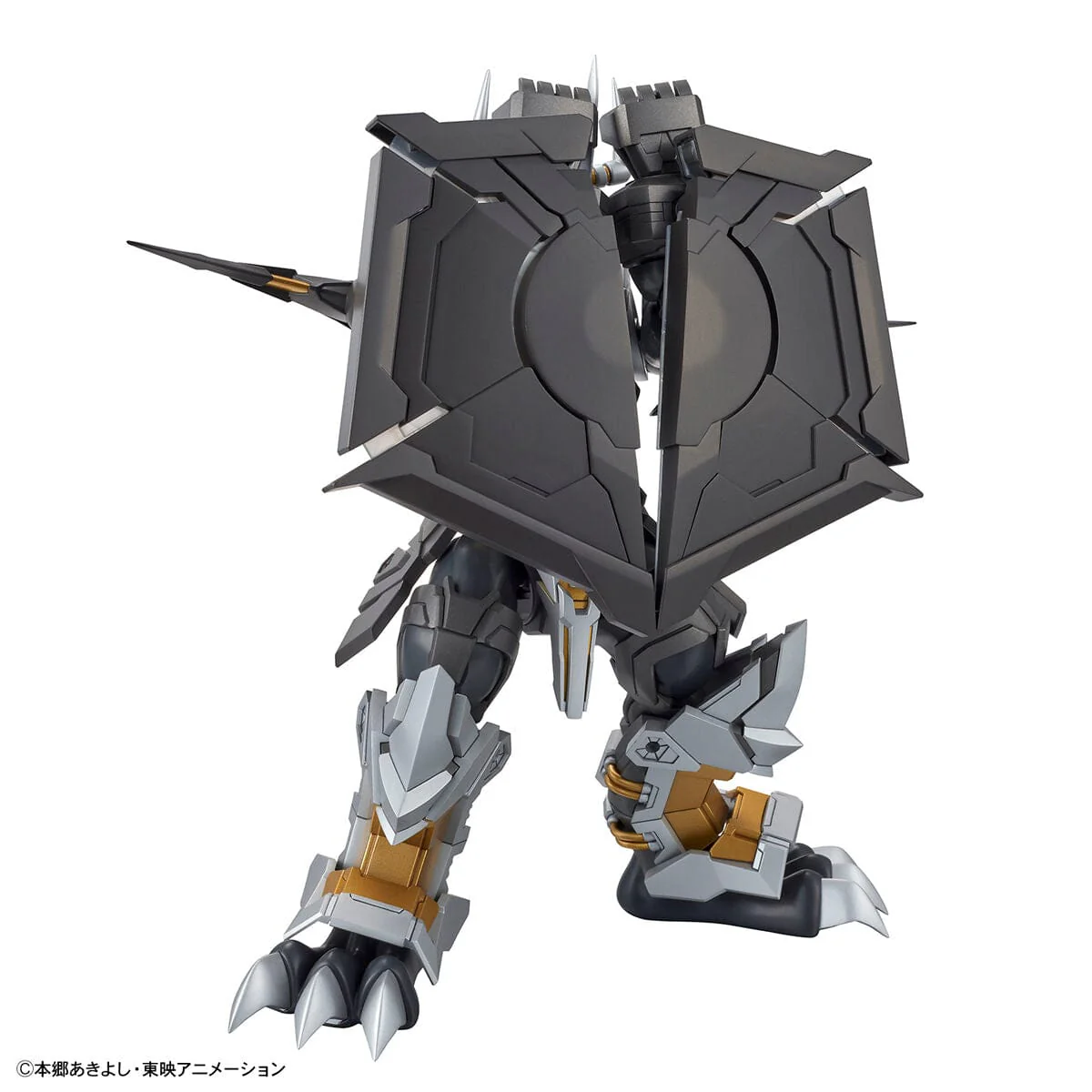 Digimon Adventure 02 Figure-rise Standard Amplified Wargreymon (Black Ver.) Model Kit - Image 7
