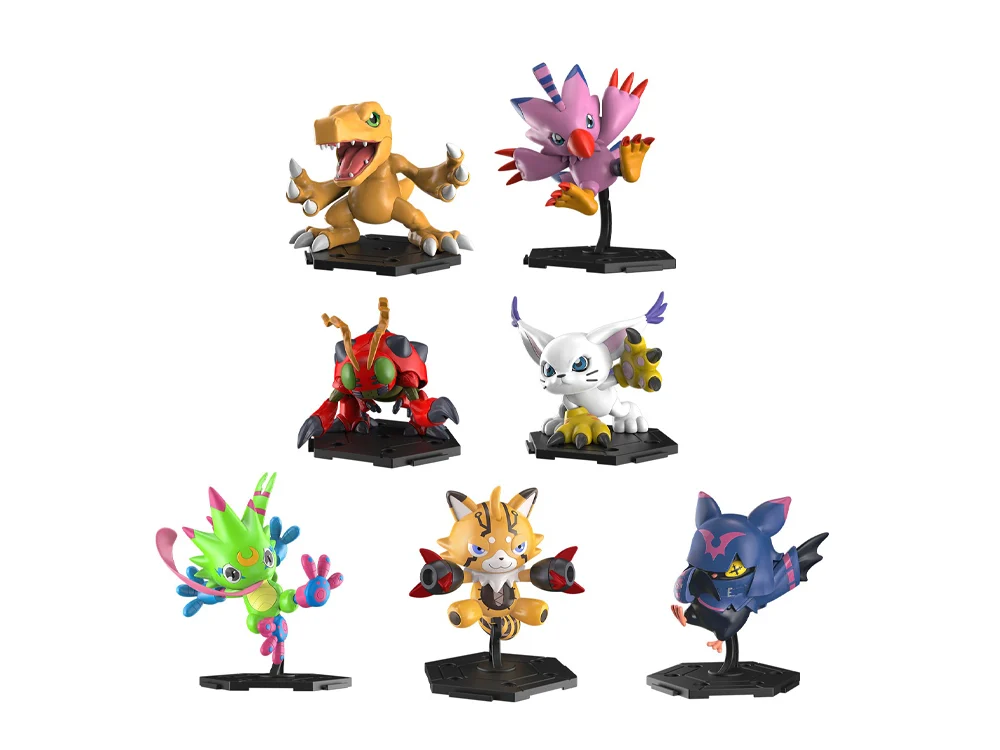 Digimon Digimon Gathering Part 1 Box of 8 Model Kits
