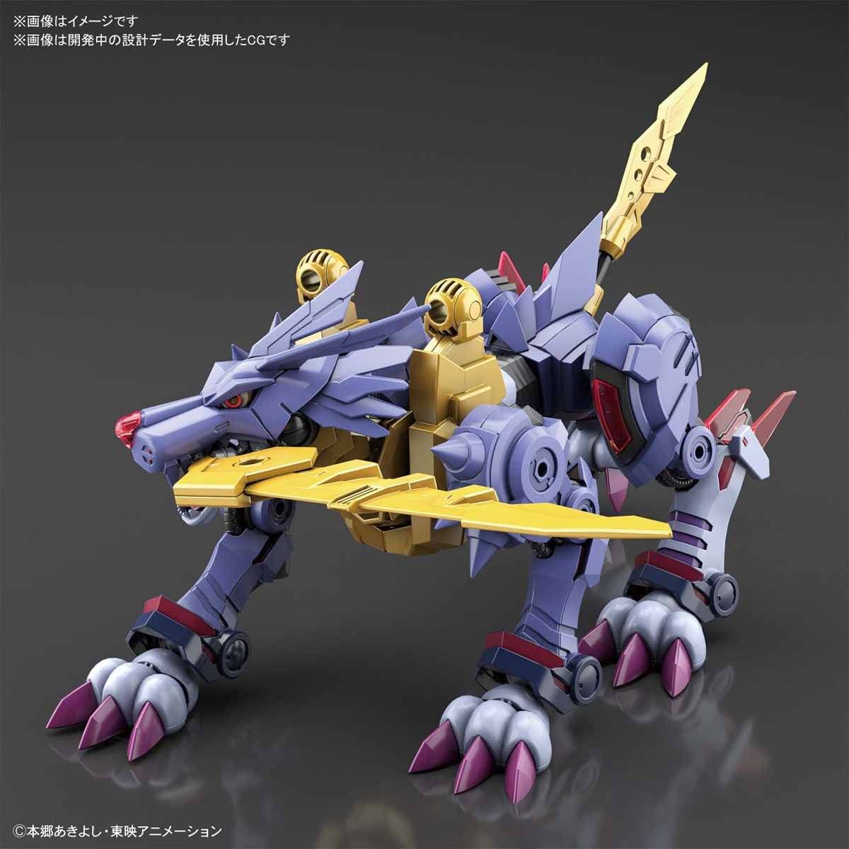 Digimon Adventure Figure-rise Standard Amplified MetalGarurumon Model Kit - Image 11