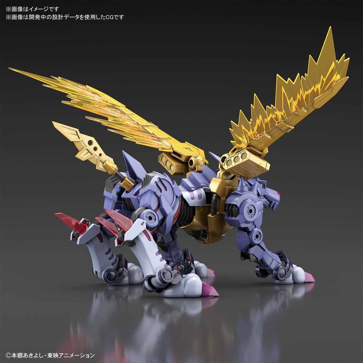 Digimon Adventure Figure-rise Standard Amplified MetalGarurumon Model Kit - Image 5