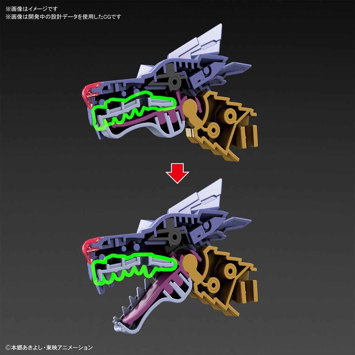 Digimon Adventure Figure-rise Standard Amplified MetalGarurumon Model Kit - Image 8