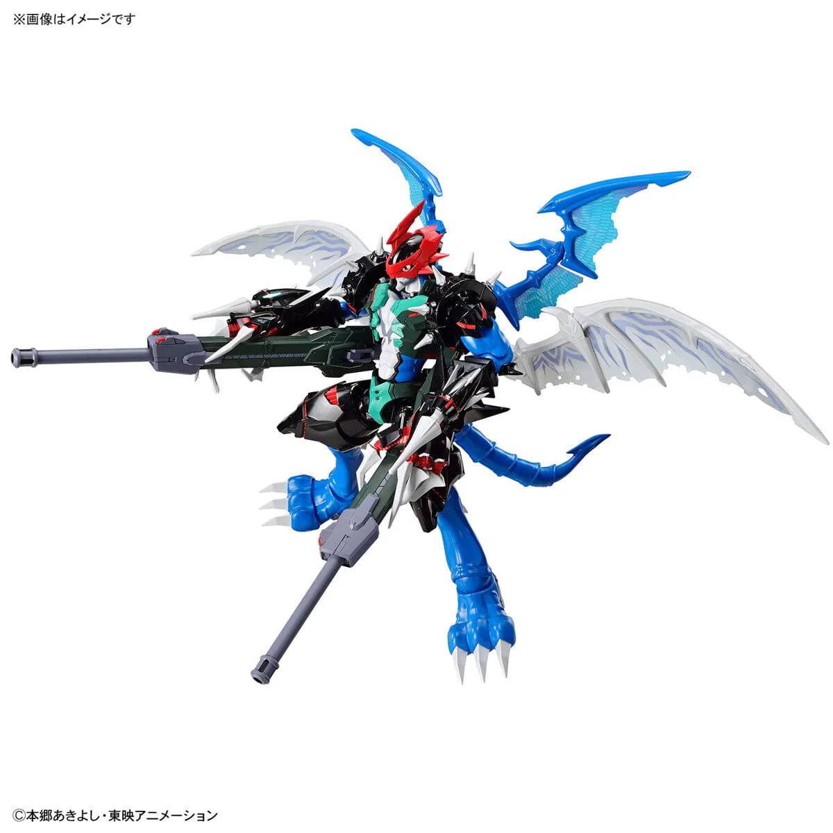 Digimon Adventure 02 Figure-rise Standard Amplified Paildramon Model Kit - Image 6