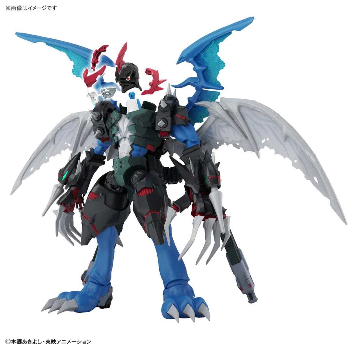 Digimon Adventure 02 Figure-rise Standard Amplified Paildramon Model Kit - Image 9