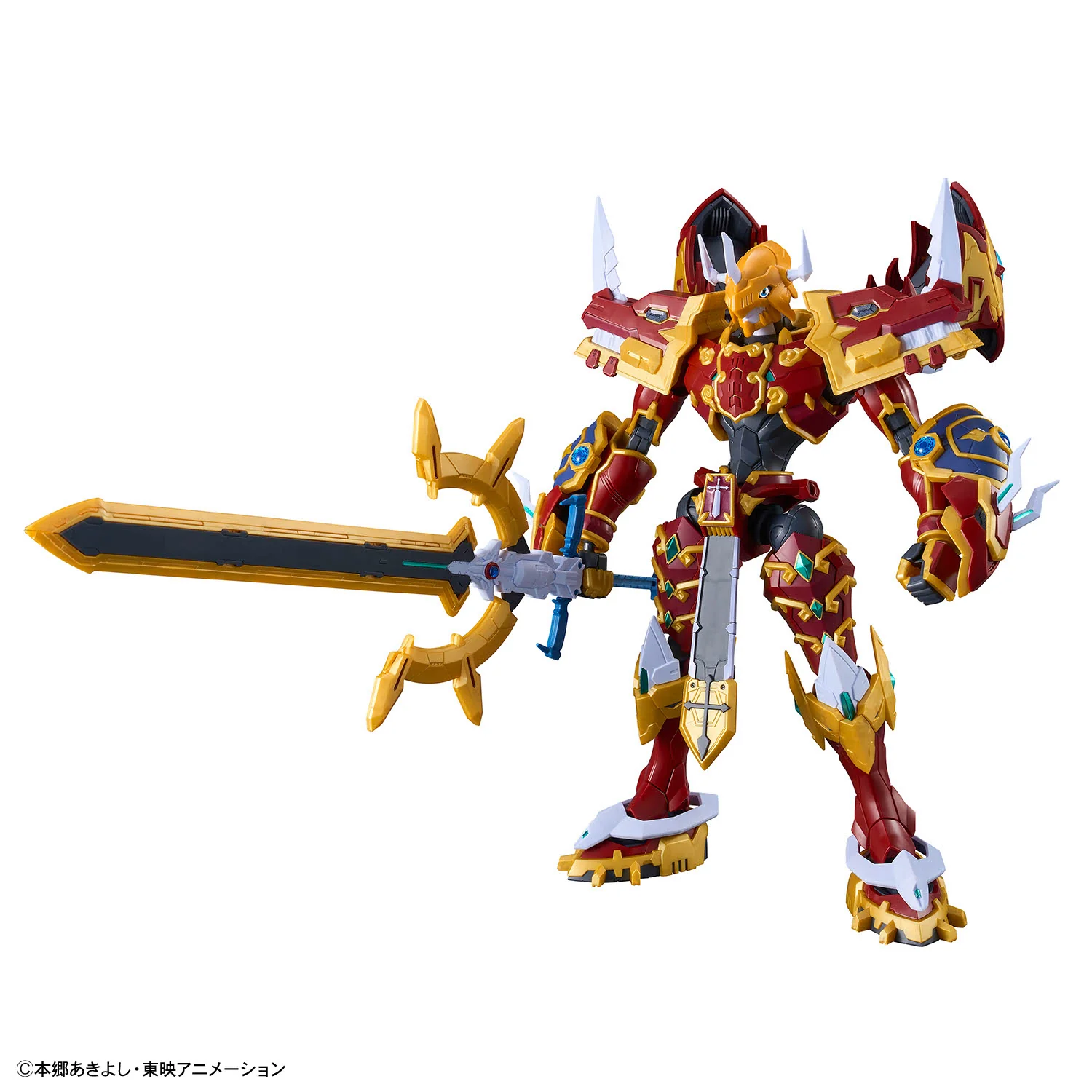 Digimon Frontier Figure-rise Standard Amplified Kaiser Greymon Model Kit - Image 11