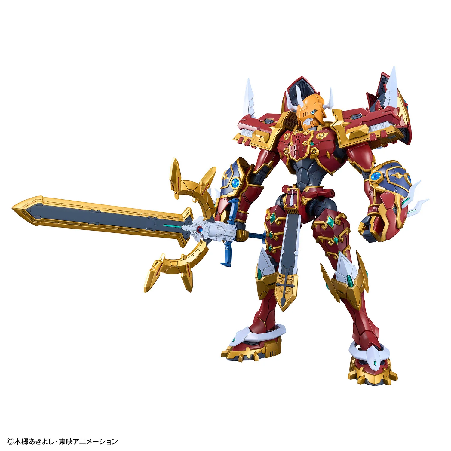 Digimon Frontier Figure-rise Standard Amplified Kaiser Greymon Model Kit - Image 3