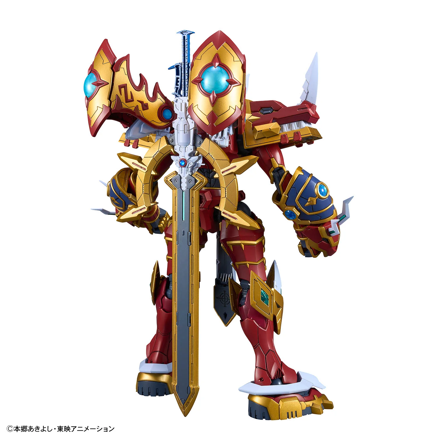 Digimon Frontier Figure-rise Standard Amplified Kaiser Greymon Model Kit - Image 4
