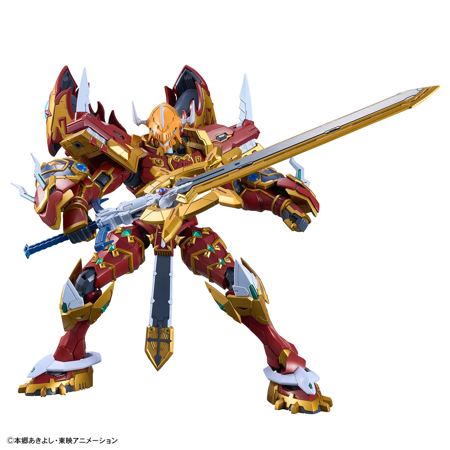 Digimon Frontier Figure-rise Standard Amplified Kaiser Greymon Model Kit - Image 5