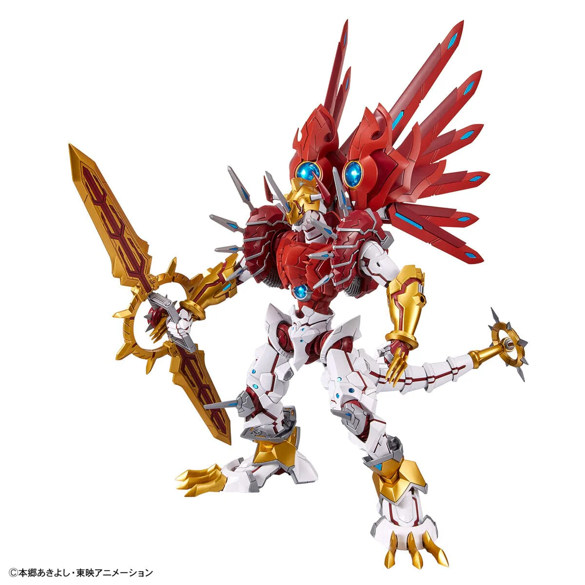 Digimon Savers Figure-rise Standard Amplified ShineGreymon Model Kit - Image 3