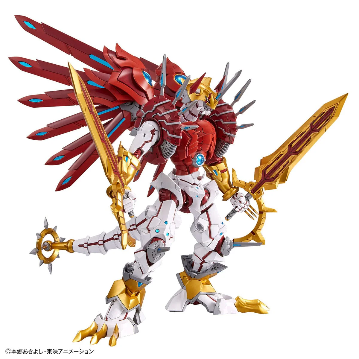 Digimon Savers Figure-rise Standard Amplified ShineGreymon Model Kit - Image 4