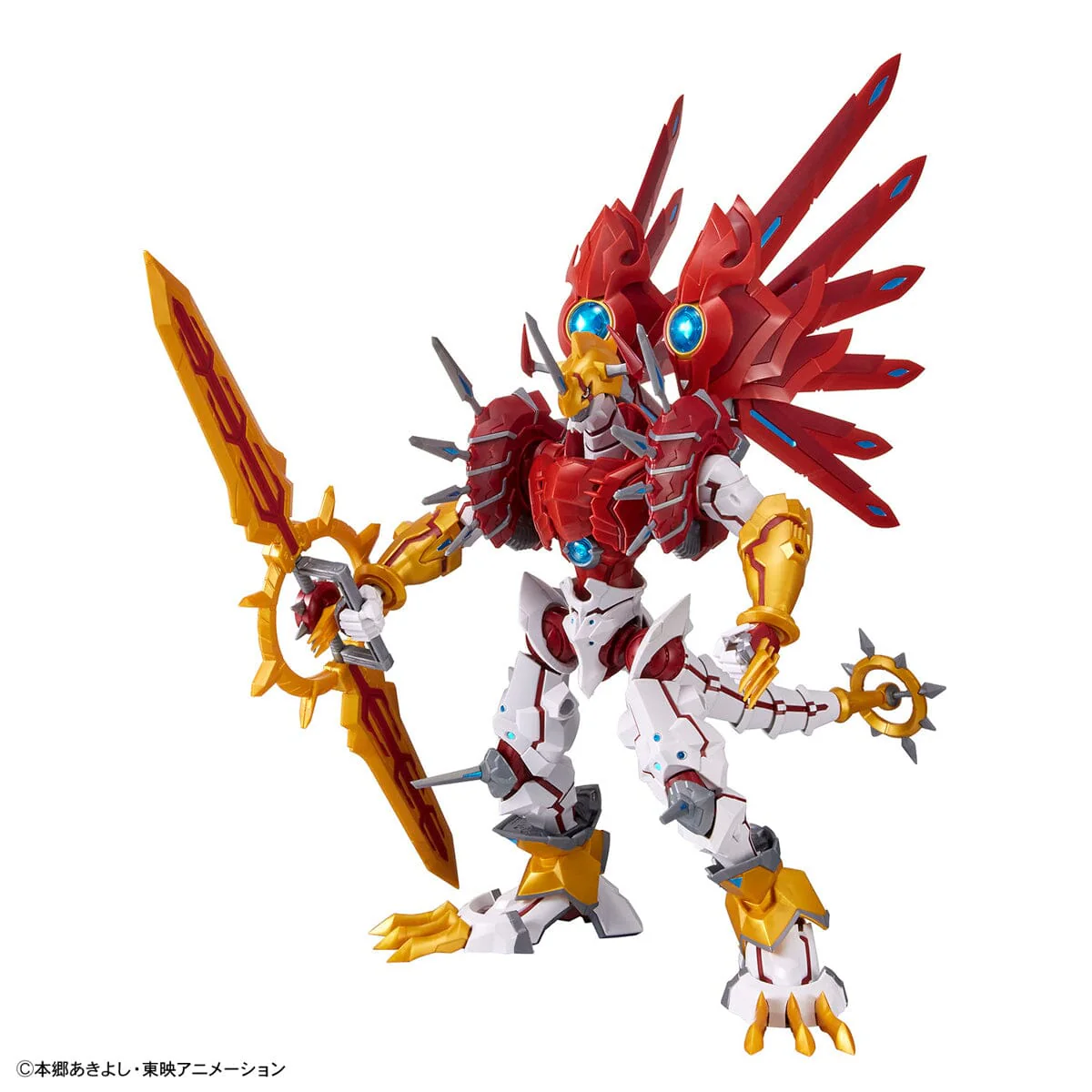 Digimon Savers Figure-rise Standard Amplified ShineGreymon Model Kit - Image 9