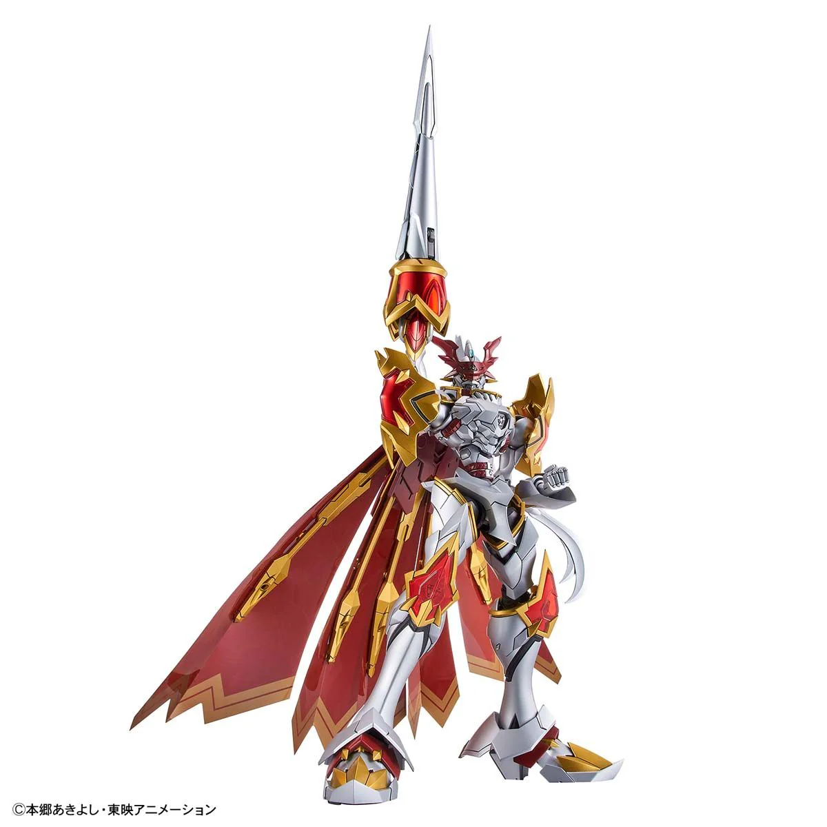Digimon Tamers Figure-rise Standard Amplified Dukemon (Gallantmon) - Image 4