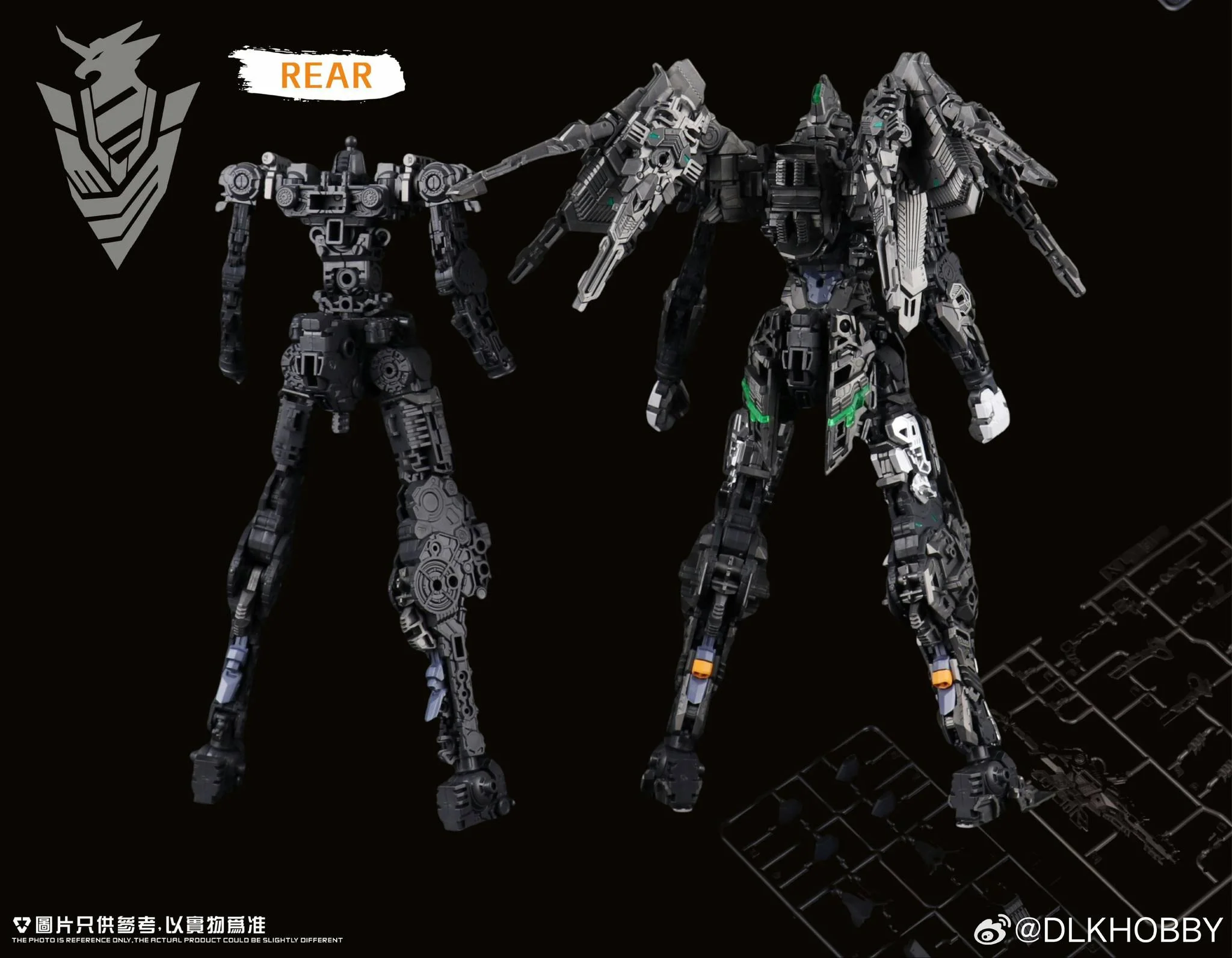 DLK Hobby 1/100 scale Izakura model kit - Image 23