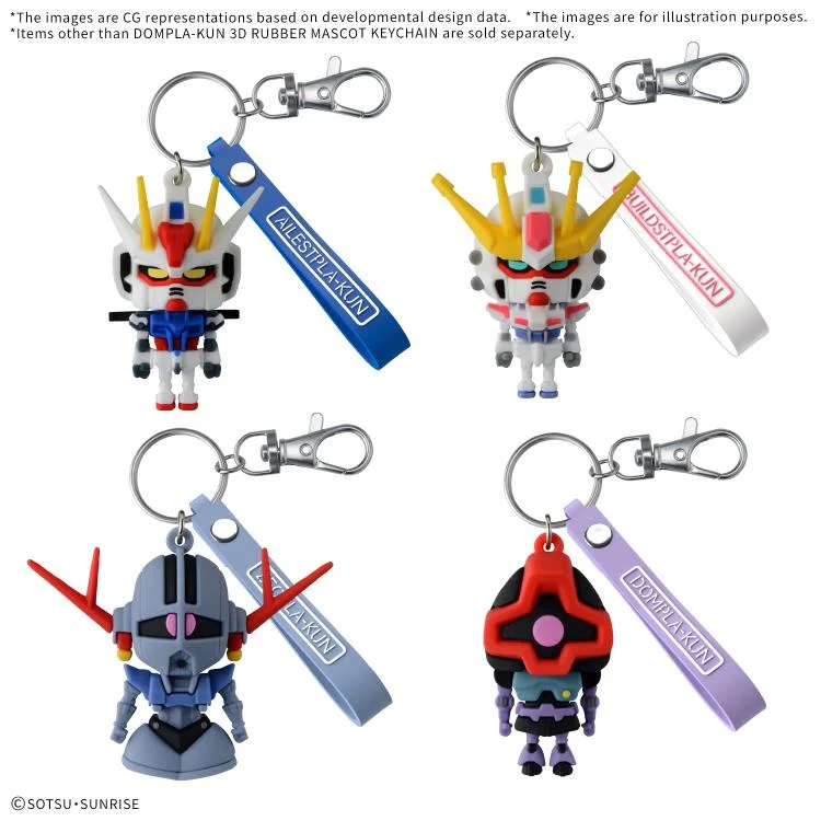 Dompla-kun 3D Mascot Keychain - Image 4