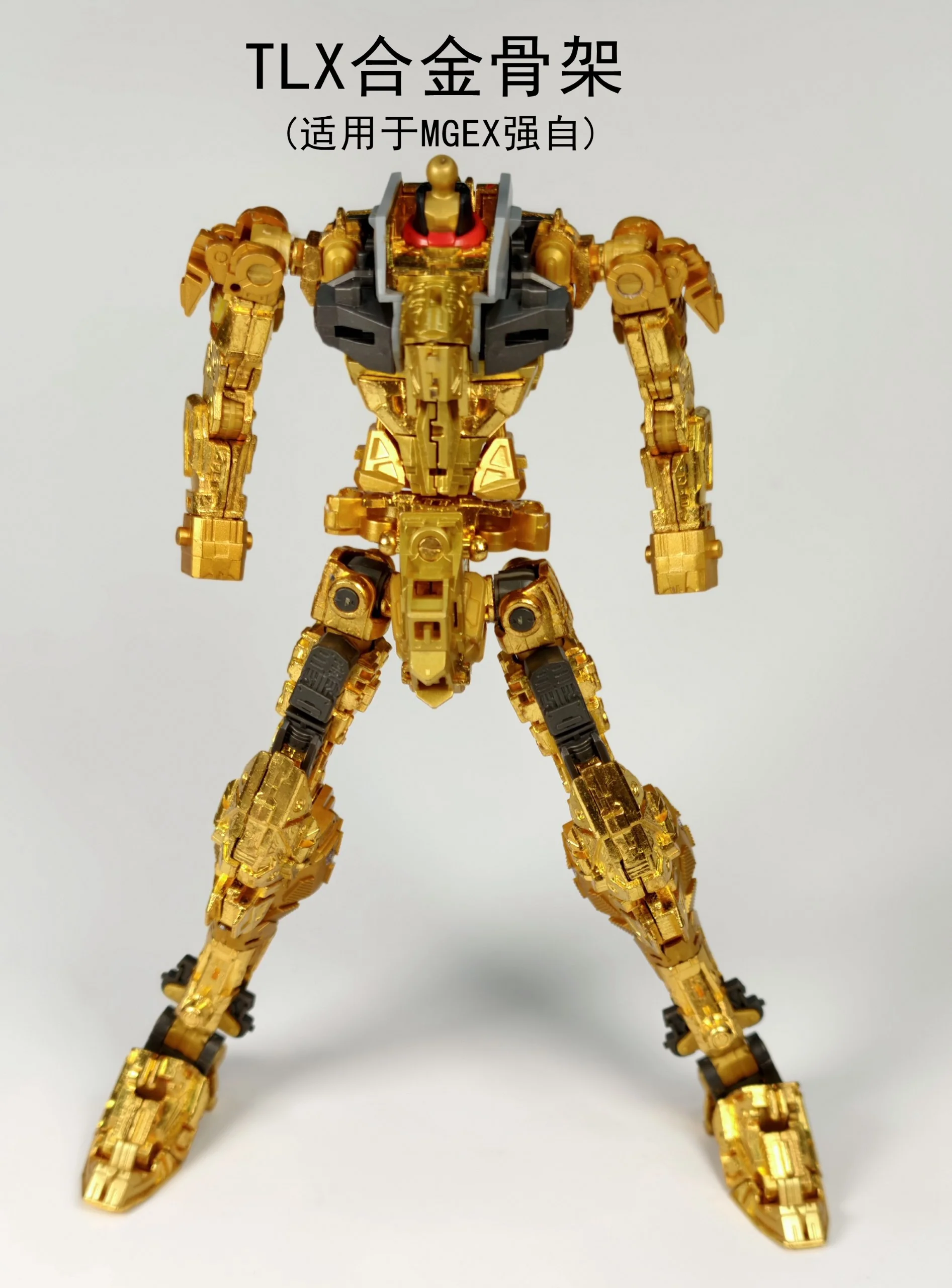 TLX EX01 (Gold Ver.) 1/100 Scale Alloy Model Kit Frame Upgrade (MGEX Strike Freedom) - Image 2