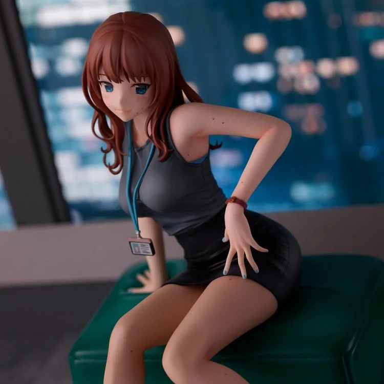 Doushima Illustration Hokuro no Ooi Senpai OL-san Figure - Image 11
