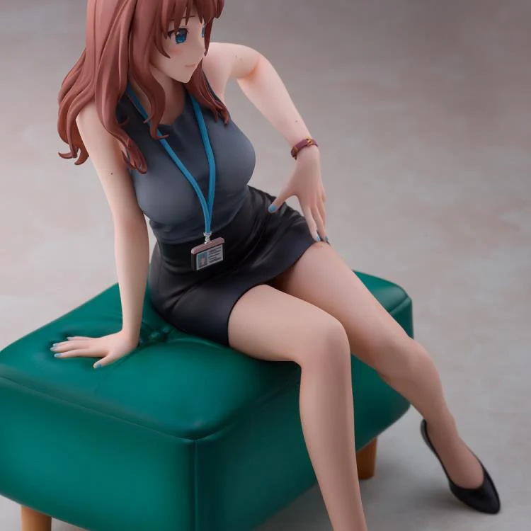 Doushima Illustration Hokuro no Ooi Senpai OL-san Figure - Image 14