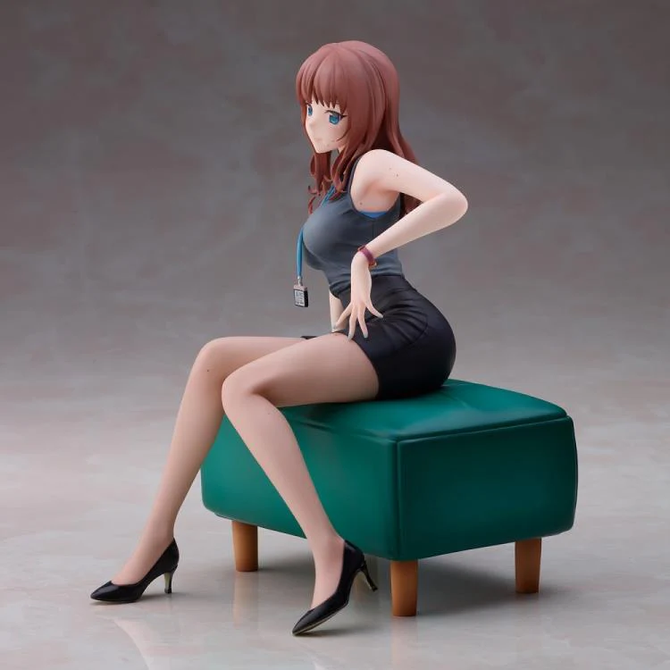 Doushima Illustration Hokuro no Ooi Senpai OL-san Figure - Image 6