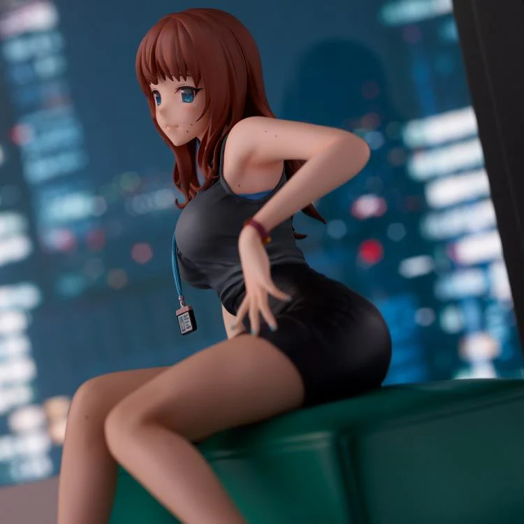 Doushima Illustration Hokuro no Ooi Senpai OL-san Figure - Image 7