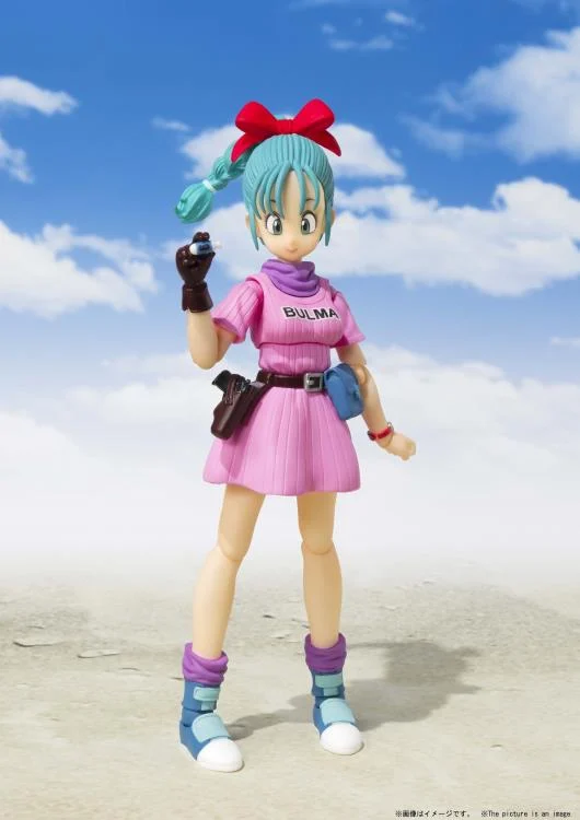Dragon Ball S.H.Figuarts Bulma (Adventure Begins) Action Figure - Image 6