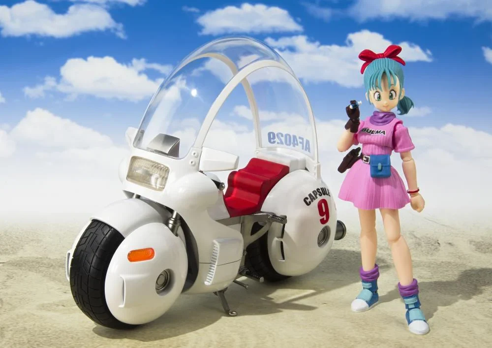 Dragon Ball S.H.Figuarts Bulma’s Capsule No. 9 Motorcycle - Image 4