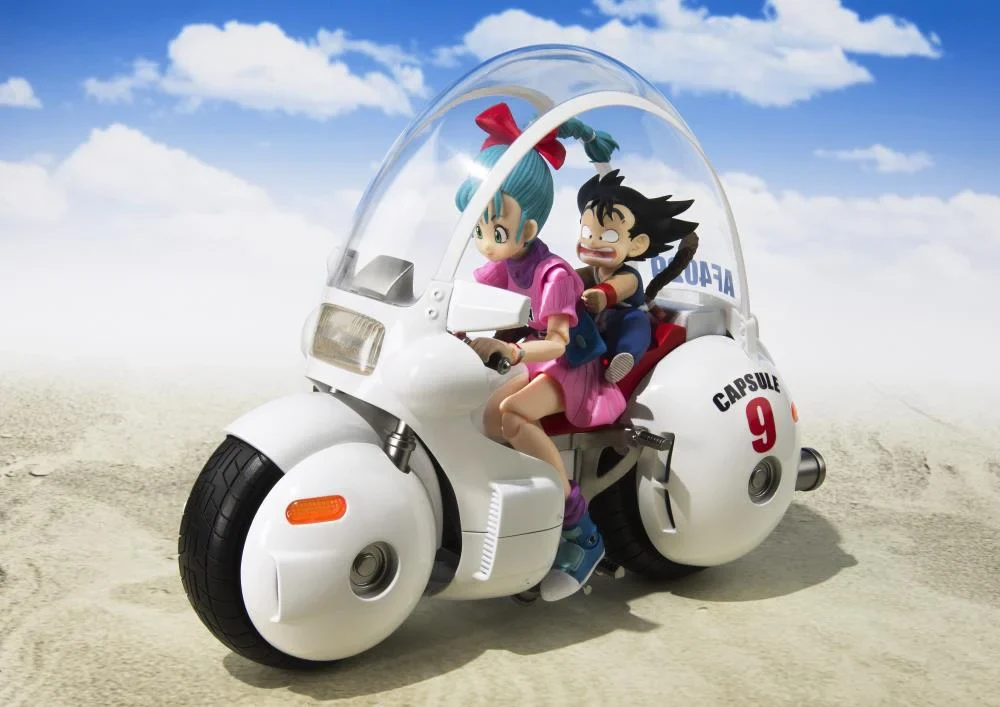 Dragon Ball S.H.Figuarts Bulma’s Capsule No. 9 Motorcycle - Image 5