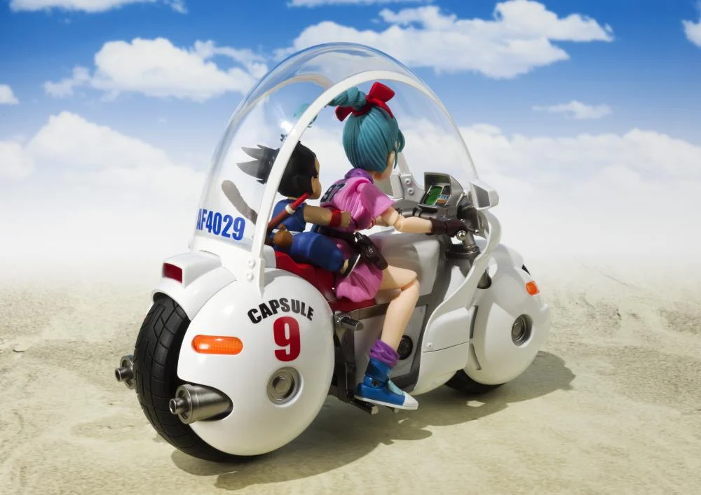 Dragon Ball S.H.Figuarts Bulma’s Capsule No. 9 Motorcycle - Image 6