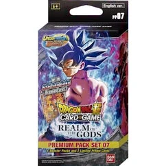 Dragon Ball Super Card Game Realm of the Gods Premium Pack Set 07 (Box of 4 Packs)