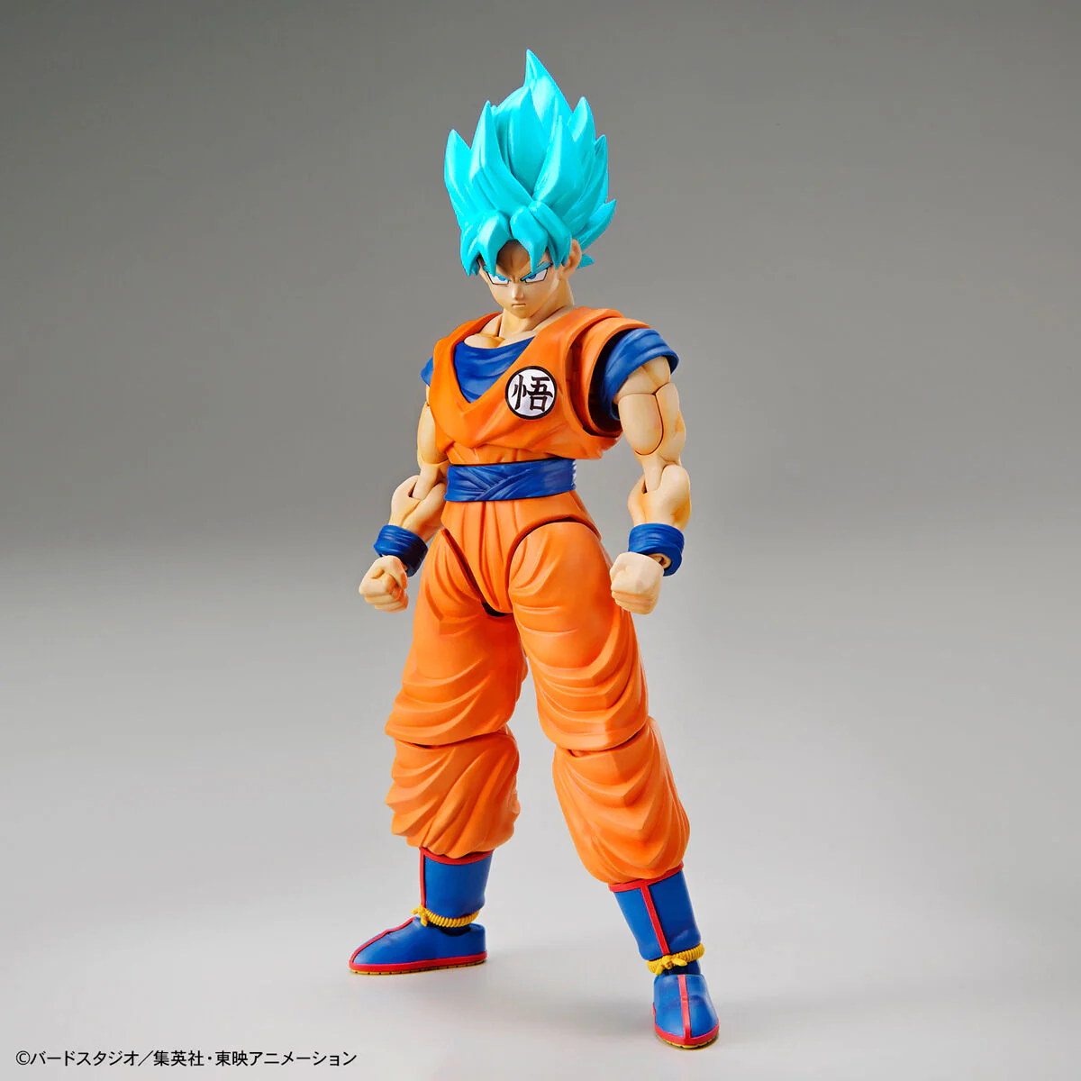 Dragon Ball Super Figure-rise Standard Super Saiyan God Super Saiyan Goku (New Packaging) Model Kit - Image 3