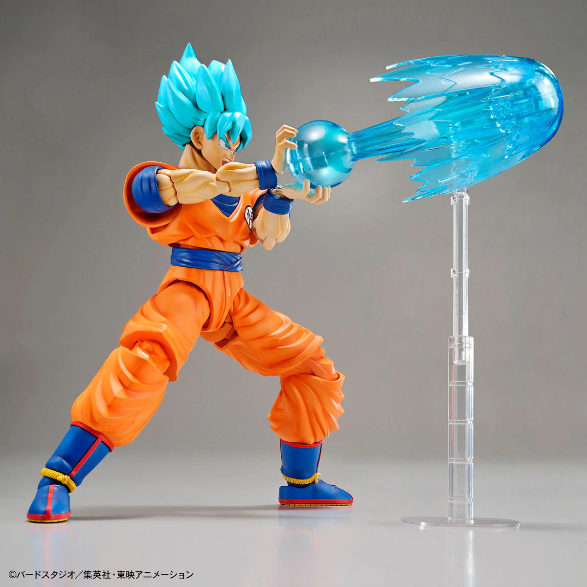 Dragon Ball Super Figure-rise Standard Super Saiyan God Super Saiyan Goku (New Packaging) Model Kit - Image 8