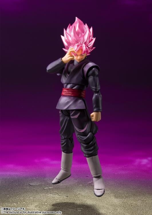 Dragon Ball Super S.H.Figuarts Goku Black Super Saiyan Rose - Image 3