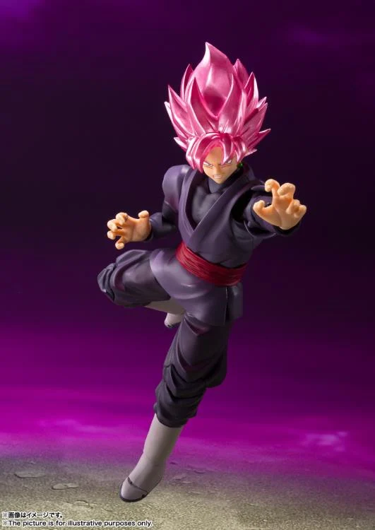 Dragon Ball Super S.H.Figuarts Goku Black Super Saiyan Rose - Image 5