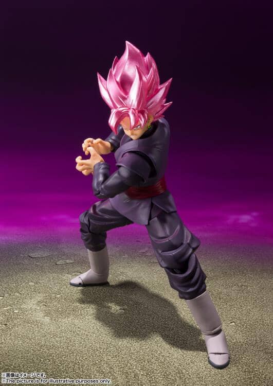 Dragon Ball Super S.H.Figuarts Goku Black Super Saiyan Rose - Image 7