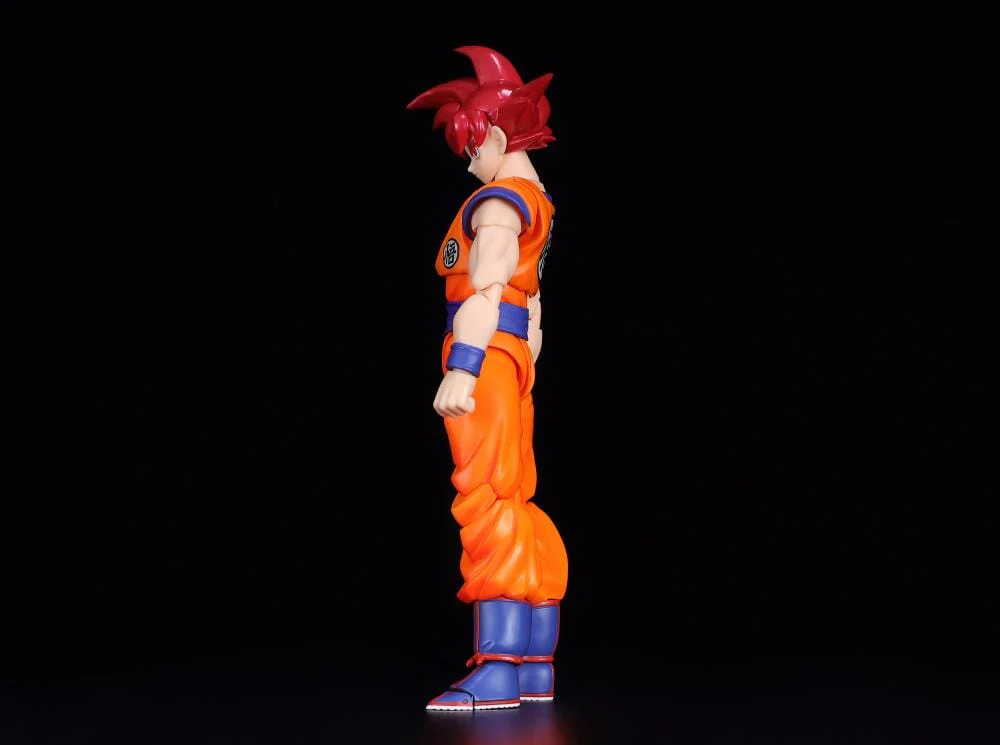 Dragon Ball Super S.H.Figuarts Super Saiyan God Goku (Saiyan God Instilled with the Light of Righteous Hearts) (Reissue) - Image 10