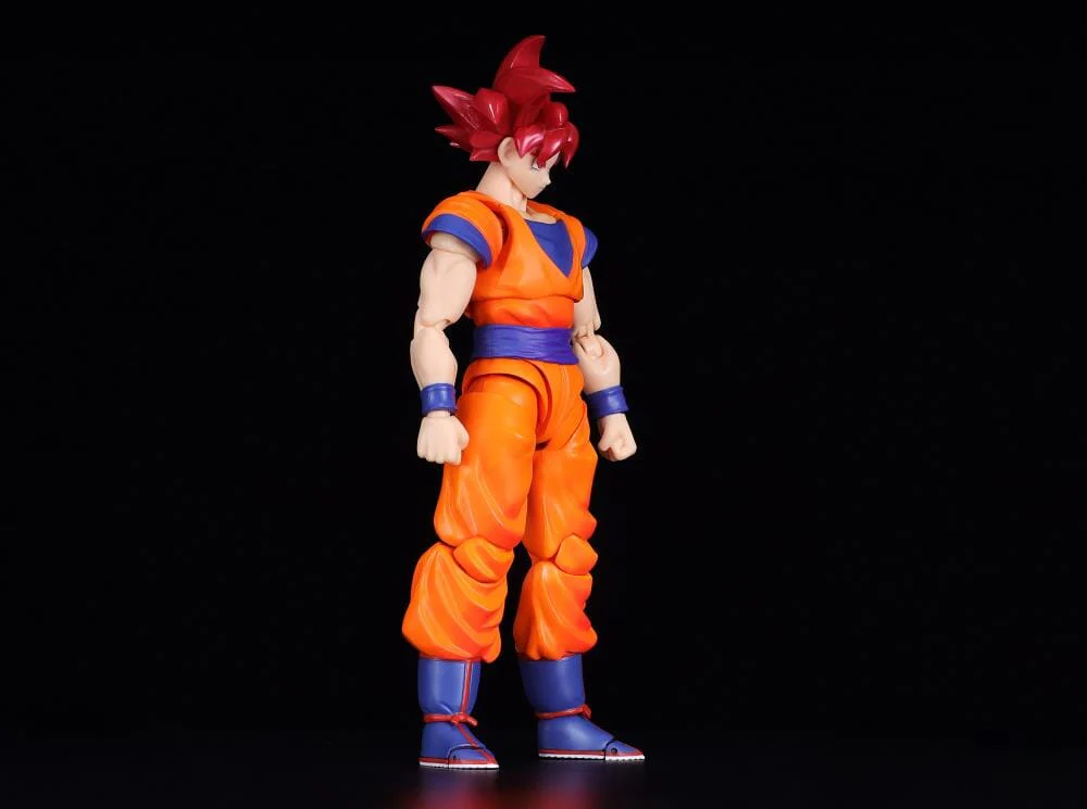 Dragon Ball Super S.H.Figuarts Super Saiyan God Goku (Saiyan God Instilled with the Light of Righteous Hearts) (Reissue) - Image 15