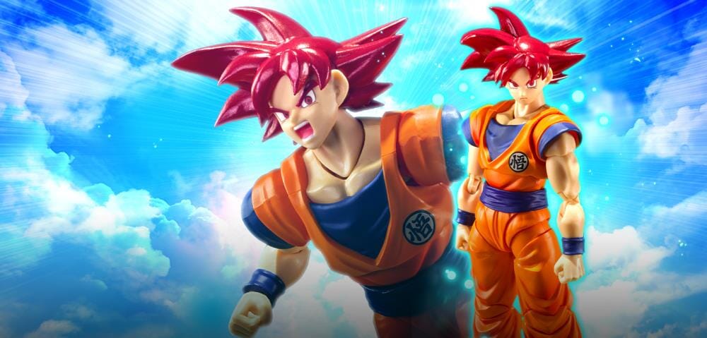 Dragon Ball Super S.H.Figuarts Super Saiyan God Goku (Saiyan God Instilled with the Light of Righteous Hearts) (Reissue) - Image 16