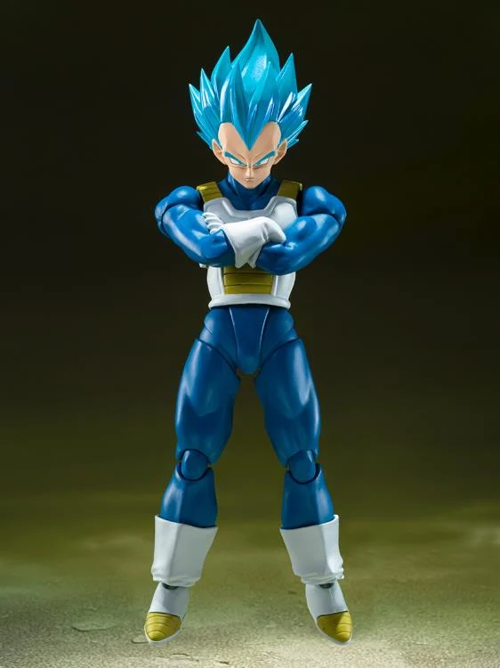 Dragon Ball Super S.H.Figuarts Super Saiyan God Super Saiyan Vegeta (Unwavering Saiyan Pride) - Image 2