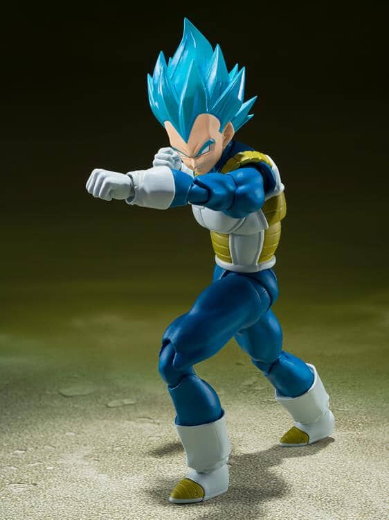 Dragon Ball Super S.H.Figuarts Super Saiyan God Super Saiyan Vegeta (Unwavering Saiyan Pride) - Image 5