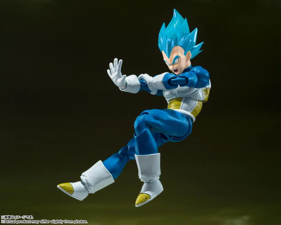 Dragon Ball Super S.H.Figuarts Super Saiyan God Super Saiyan Vegeta (Unwavering Saiyan Pride) - Image 6
