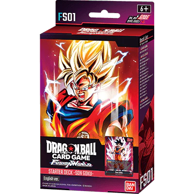 Dragon Ball Super Trading Card Game Fusion World Son Goku Starter Deck