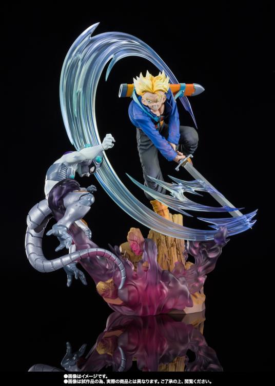 Dragon Ball Z FiguartsZERO Extra Battle Super Saiyan Trunks & Frieza - Image 3