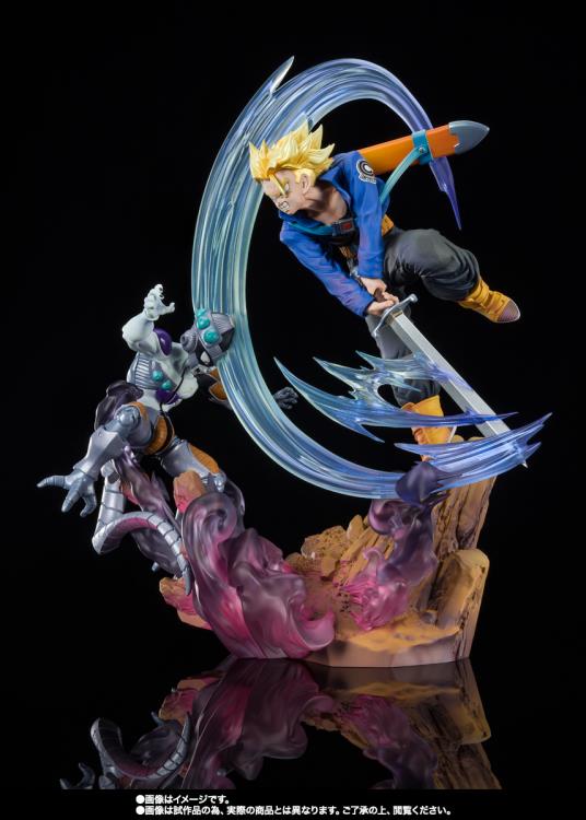 Dragon Ball Z FiguartsZERO Extra Battle Super Saiyan Trunks & Frieza - Image 4