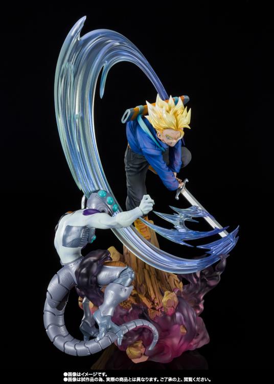 Dragon Ball Z FiguartsZERO Extra Battle Super Saiyan Trunks & Frieza - Image 5