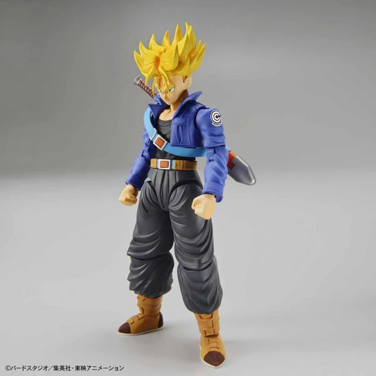 Dragon Ball Z Figure-rise Standard Super Saiyan Trunks (New Packaging) Model Kit - Image 3