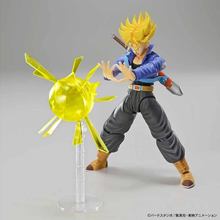 Dragon Ball Z Figure-rise Standard Super Saiyan Trunks (New Packaging) Model Kit - Image 4