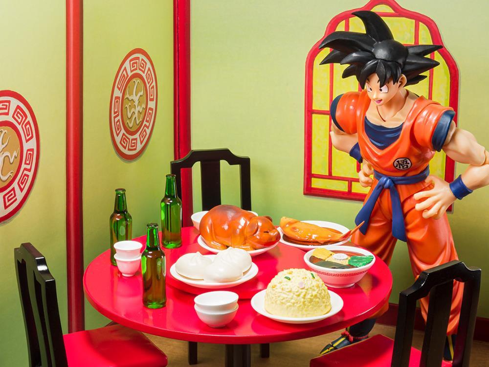 Dragon Ball Z S.H.Figuarts Goku Eating Scene Set - Image 2