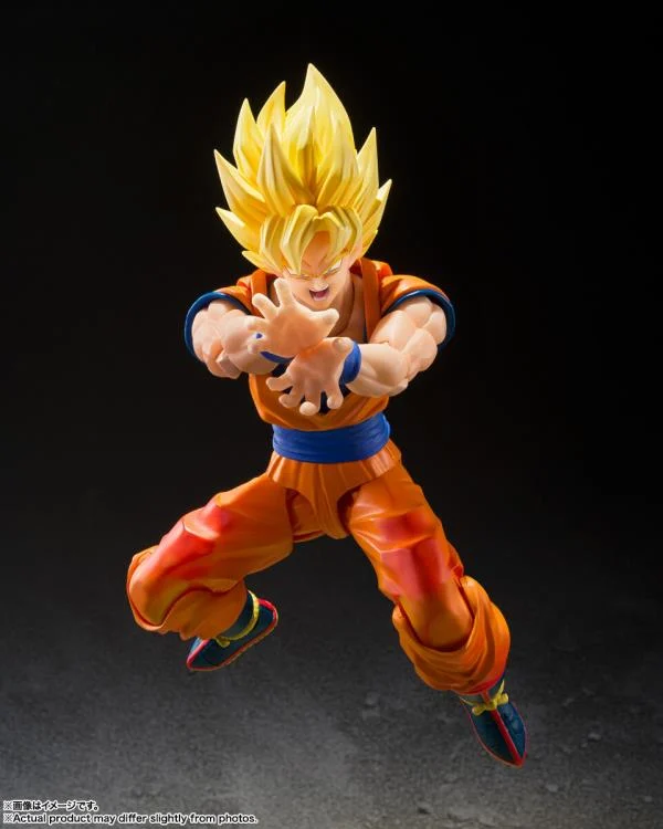 Dragon Ball Z S.H.Figuarts Goku (The Games Begin) Action Figure - Image 6