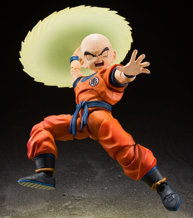 Dragon Ball Z S.H.Figuarts Krillin (Earth's Strongest Man) Action Figure - Image 4