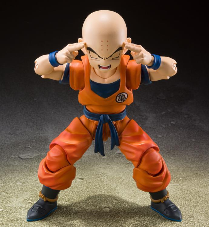 Dragon Ball Z S.H.Figuarts Krillin (Earth's Strongest Man) Action Figure - Image 5