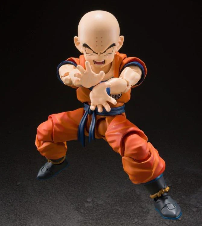 Dragon Ball Z S.H.Figuarts Krillin (Earth's Strongest Man) Action Figure - Image 7
